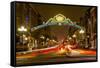 The Gaslamp Quarter in Downtown San Diego, Ca-Andrew Shoemaker-Framed Stretched Canvas