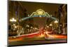 The Gaslamp Quarter in Downtown San Diego, Ca-Andrew Shoemaker-Mounted Photographic Print