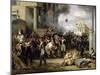 The Gate at Clichy During the Defence of Paris, 30th March 1814, 1820-Horace Vernet-Mounted Giclee Print