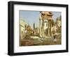 The Gate of Agora in Athens, 1843-Ippolito Caffi-Framed Giclee Print