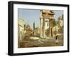 The Gate of Agora in Athens, 1843-Ippolito Caffi-Framed Giclee Print