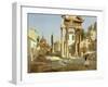 The Gate of Agora in Athens, 1843-Ippolito Caffi-Framed Giclee Print