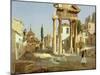 The Gate of Agora in Athens, 1843-Ippolito Caffi-Mounted Giclee Print
