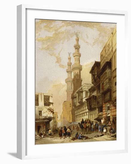 The Gate of Cairo-David Roberts-Framed Giclee Print