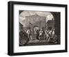 The Gate of Calais, or O the Roast Beef of Old England, from 'The Works of William Hogarth',…-William Hogarth-Framed Giclee Print