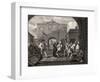 The Gate of Calais, or O the Roast Beef of Old England, from 'The Works of William Hogarth',…-William Hogarth-Framed Giclee Print