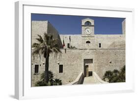 The Gate of Castello Svevi, the 13th Century Castle Built for King Frederick Ii-Stuart Forster-Framed Photographic Print