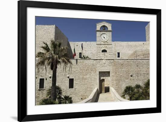 The Gate of Castello Svevi, the 13th Century Castle Built for King Frederick Ii-Stuart Forster-Framed Photographic Print