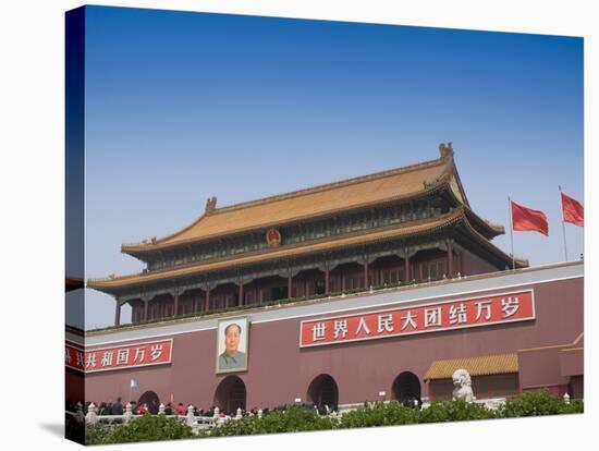 The Gate of Heavenly Peace, Forbidden City, Beijing, China, Asia-Richard Maschmeyer-Stretched Canvas