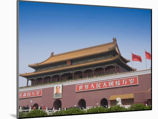 The Gate of Heavenly Peace, Forbidden City, Beijing, China, Asia-Richard Maschmeyer-Mounted Photographic Print