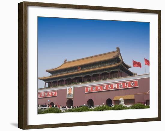 The Gate of Heavenly Peace, Forbidden City, Beijing, China, Asia-Richard Maschmeyer-Framed Photographic Print