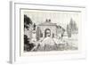 The Gate of Herculaneum and Street of Tomes Pompeii-null-Framed Giclee Print