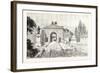 The Gate of Herculaneum and Street of Tomes Pompeii-null-Framed Giclee Print