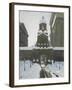 The Gate of Honour under Snow, 1924 (Oil on Canvas)-William Nicholson-Framed Giclee Print