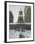 The Gate of Honour under Snow, 1924 (Oil on Canvas)-William Nicholson-Framed Giclee Print