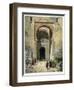 The Gate of Justice, Entrance to the Alhambra, Granada, 1853-Leon Auguste Asselineau-Framed Giclee Print