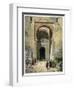 The Gate of Justice, Entrance to the Alhambra, Granada, 1853-Leon Auguste Asselineau-Framed Giclee Print