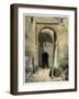 The Gate of Justice, Entrance to the Alhambra, Granada, 1853-Leon Auguste Asselineau-Framed Giclee Print