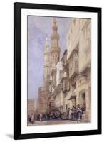 The Gate of Metwaley, Cairo, 1838-David Roberts-Framed Premium Giclee Print