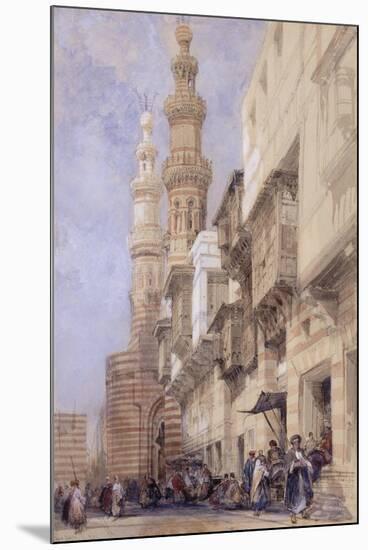 The Gate of Metwaley, Cairo, 1838-David Roberts-Mounted Premium Giclee Print
