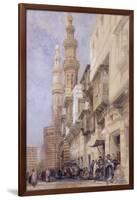 The Gate of Metwaley, Cairo, 1838-David Roberts-Framed Giclee Print