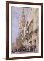 The Gate of Metwaley, Cairo, 1838-David Roberts-Framed Giclee Print