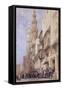 The Gate of Metwaley, Cairo-David Roberts-Framed Stretched Canvas