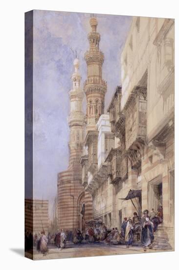 The Gate of Metwaley, Cairo-David Roberts-Stretched Canvas