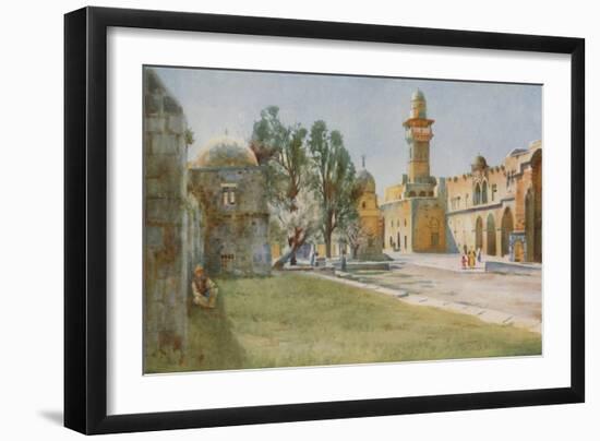 The Gate of the Cotton Merchants, Jerusalem-Walter Spencer-Stanhope Tyrwhitt-Framed Giclee Print