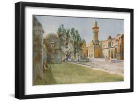 The Gate of the Cotton Merchants, Jerusalem-Walter Spencer-Stanhope Tyrwhitt-Framed Giclee Print