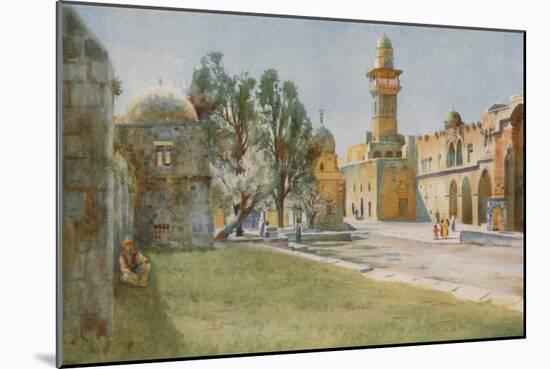 The Gate of the Cotton Merchants, Jerusalem-Walter Spencer-Stanhope Tyrwhitt-Mounted Giclee Print