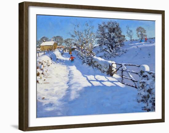 The Gate,Wash Lane,Wirksworth,Derbyshire,2011,-Andrew Macara-Framed Giclee Print