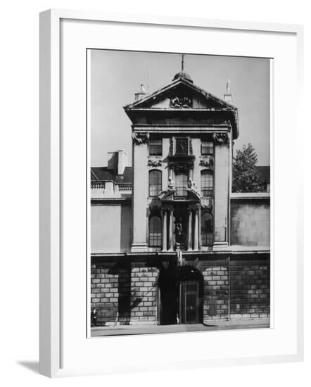 The Gatehouse of St. Bartholomew's Hospital Smithfield London--Framed Photographic Print