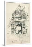 The Gatehouse Rochester, 1925-Sir Leslie Matthew Ward-Framed Giclee Print