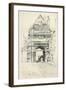 The Gatehouse Rochester, 1925-Sir Leslie Matthew Ward-Framed Giclee Print