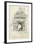 The Gatehouse Rochester, 1925-Sir Leslie Matthew Ward-Framed Giclee Print