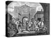 The Gates of Calais by William Hogarth-William Hogarth-Stretched Canvas