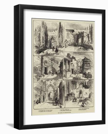 The Gates of Constantinople-null-Framed Giclee Print
