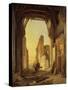 The Gates of El Geber in Morocco-Francois Antoine Bossuet-Stretched Canvas