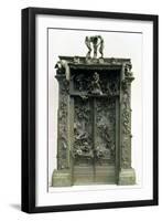 The Gates of Hell, 880-90-Auguste Rodin-Framed Giclee Print