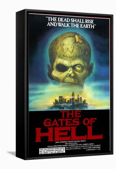 The Gates of Hell, (aka Paura Nella Citta Dei Morti Viventi, aka City of the Living Dead), 1980-null-Framed Stretched Canvas