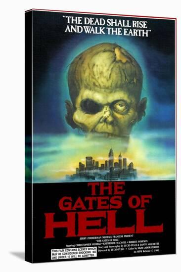 The Gates of Hell, (aka Paura Nella Citta Dei Morti Viventi, aka City of the Living Dead), 1980-null-Stretched Canvas