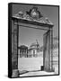 The Gates of the Versailles Palace, Built in the 18th Century, Where Royalty Resided-Hans Wild-Framed Stretched Canvas