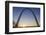 The Gateway Arch in St. Louis, Missouri at Sunrise. Jefferson Memorial-Jerry & Marcy Monkman-Framed Premium Photographic Print