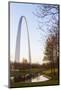 The Gateway Arch in St. Louis, Missouri. Jefferson National Memorial-Jerry & Marcy Monkman-Mounted Photographic Print