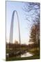 The Gateway Arch in St. Louis, Missouri. Jefferson National Memorial-Jerry & Marcy Monkman-Mounted Photographic Print