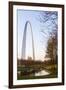 The Gateway Arch in St. Louis, Missouri. Jefferson National Memorial-Jerry & Marcy Monkman-Framed Photographic Print