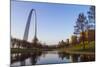 The Gateway Arch in St. Louis, Missouri. Jefferson National Memorial-Jerry & Marcy Monkman-Mounted Photographic Print