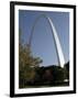 The Gateway Arch Rises High Above the Grounds of the Jefferson National Expansion Memorial-null-Framed Photographic Print