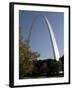 The Gateway Arch Rises High Above the Grounds of the Jefferson National Expansion Memorial-null-Framed Photographic Print